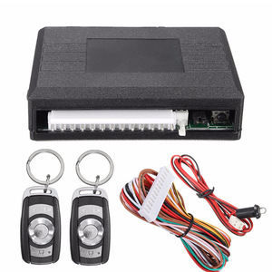 Universal Car Anti-theft Alarm 12V <b>Remote</b> Central Door <b>Lock</b> With 2x Key Fobs Hazard Lights Alarm For All Cars - Product Image 4