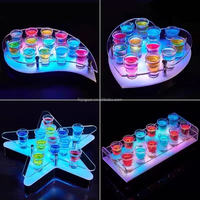 Table de DJ lumineuse à LED, activée par le son, avec éclairage RGB, station de DJ mobile, poste de travail pour DJ pour les lieux de divertissement, les fêtes et les spectacles