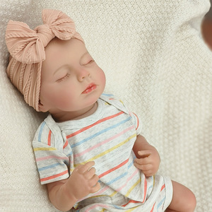 Muñeca Reborn de 18 Pulgadas con Tacto Real, Hecha a Mano, Textura de Piel 3D con Detalles de Venas, Modelo de Alta Calidad, Juguete de Plástico para Niños - Product Image 4