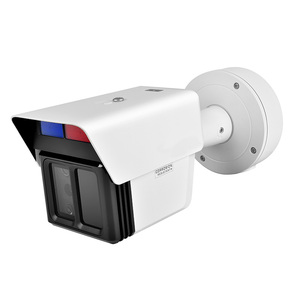 DS-2CD1T83G2P-LIUF/SRB HIK 8 MP Double objectif 180° °   Caméra réseau bullet fixe intelligente hybride à grand angle avec audio bidirectionnel - Product Image 5