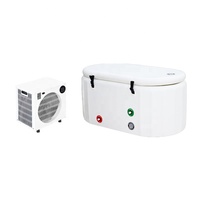 Refroidisseur de bain de glace intelligent Suntree 1HP avec pompe filtrante UV Ozone WIFI 3 ℃   Refroidissement de l'eau Chauffage de l'eau