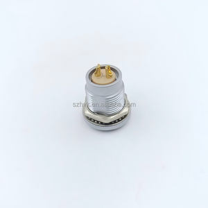 2 핀 소켓 항공 커넥터가 있는 기존 B 시리즈 HGG 2B 원형 푸시풀 자동 잠금 커넥터와 호환 가능 - Product Image 3