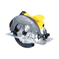 Scie circulaire sans balais 1200W, machine électrique pour la découpe du bois, diamètre de lame 185mm, profondeur de coupe max. 185mm, angle réglable DIY