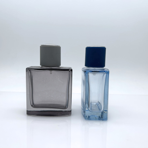 60ml vuông chai nước hoa thủy tinh với màu sắc tùy chỉnh bơm phun niêm phong loại bao gồm hộp - Product Image 5