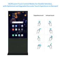 Monitor de Publicidad Digital Android/Windows I5 2+32G para Exhibición de Anuncios en Tiendas, 500-2000nits, Señalización Digital Personalizada