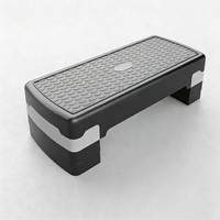Plataforma de Ejercicio Aeróbico, Pedal de Gimnasio Ajustable, Plataforma de Equilibrio, Plataforma de Ejercicio para el Hogar