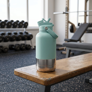 Gamelle pour animaux de compagnie OEM 3-en-1 isotherme en acier inoxydable 304, étanche, portable pour l'extérieur et l'intérieur, avec logo et couleur personnalisables pour chien - Product Image 3