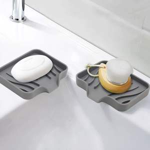 Support <span class=keywords><strong>à</strong></span> <span class=keywords><strong>Savon</strong></span> en Silicone Antidérapant pour Drainage, Plateau <span class=keywords><strong>à</strong></span> <span class=keywords><strong>Savon</strong></span> pour Salle de Bain, Évier de Cuisine et <span class=keywords><strong>Douche</strong></span> (Vente en Gros) - Product Image 6