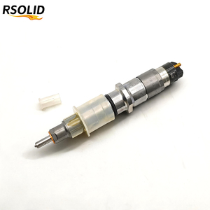 หัวฉีดคอมมอนเรล Rsoliddiesel รุ่น 0445120236 0 445 120 236 ยี่ห้อ Bosc ใช้ได้กับ Cummi QSL9 QSC8.3 ISL8.9 ISC8.3 ISB Komat PC300-8 PC350-8 - Product Image 1
