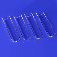 Support de plaquette de quartz en silice fondue transparente personnalisé, poli, composition chimique SiO2, modèle QD-LAB Qudao Quartz pour