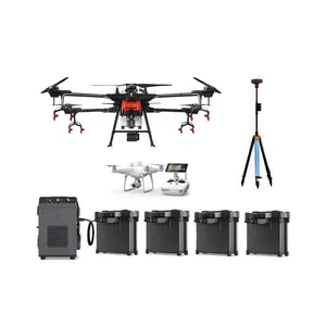 Agras 16+phantom 4 RTK drone spraying Agricultural plant protection unmanned aircraft drone fumigation agriculture sprayer