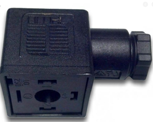 Вход для кабеля PG 9-EPDM плоский разъем Din 43650, <span class=keywords><strong>Omal</strong></span> форма соединителя клапана, 3 + Grd, черный, вход для кабеля PG 9-EPDM плоский - Product Image 2