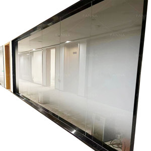Película Decorativa de Privacidad Premium para Baño, Hotel, Oficina y Escuela, con Diseño Degradado en Vidrio PET Grabado, FANNA <span class=keywords><strong>JBM</strong></span> 2mil - Product Image 1