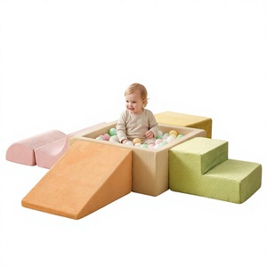 Bloques de Espuma Suave para Escalar, 5 Piezas, Set de Juego Colorido con Rampa y Escalones para Niños Pequeños, Estructura de Juego Geométrica para Interiores - Product Image 3