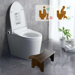 Productos de tendencia 2024, recién llegados, orinal Squatty de madera, taburete de altura ajustable para inodoro para adultos - Product Image 5