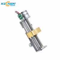 Mini moteur pas à pas 15 mm DC 5V 2 phases 4 fils, moteur micro pas à pas de précision avec longue course linéaire de 53 mm