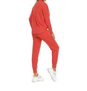 Conjunto Deportivo para Mujer en Oferta, 3 Piezas, Sudadera con Capucha, Sujetador Deportivo y Leggings de Nailon, Patrón Liso, Pedido Mínimo 2 Piezas - Product Image 6