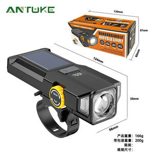 Luz solar para bicicleta X71, LED recargable, 4 modos, IP4 a prueba de agua, para ciclismo de montaña y carretera. - Product Image 2