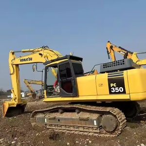 Moteur d'origine Excavatrice d'occasion Japon Komatsu PC350 35 tonnes Engin de terrassement Excavatrice de haute qualité à vendre - Product Image 2