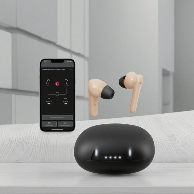 New Trend Wireless TWS Earbuds AI Noise Cancelling BT Rechargeable Digital 16 Channel Hearing Aids