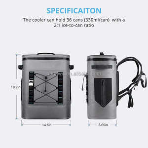 20L 30L biểu tượng tùy chỉnh TPU cách điện mát Ba lô mềm bãi biển Ăn Trưa mềm Túi lạnh với houlder dây đai cách điện mềm Túi lạnh - Product Image 2