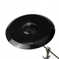 Kit de batterie électronique 18 pièces à double zone avec cymbales électriques chinoises brillantes