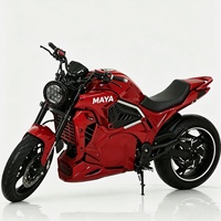 Scooter électrique 2 places longue portée avec compteur de vitesse, moto électrique sportive haute performance 8000W pour adulte, en vente