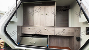 2024 nuevo CROSSER298 todoterreno Pop Top caravana, camping móvil RV, remolque de viaje de alta rentabilidad, Camper hecho en China - Product Image 5