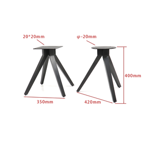 Bàn Chân Công Nghiệp Đúc Sắt Thép Bàn Cà Phê Cơ Sở Kim Loại Chân Cho Đồ Nội Thất Phòng Khách - Product Image 5