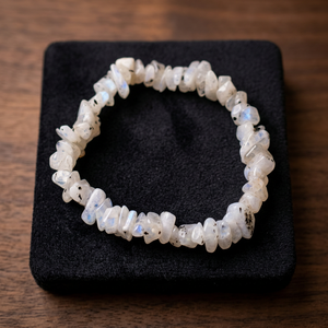 Pulsera de Piedras Preciosas de Turmalina Negra Hecha a Mano, Brazalete Elástico con Cuentas Irregulares para Reiki, Sanación y Meditación - Product Image 5