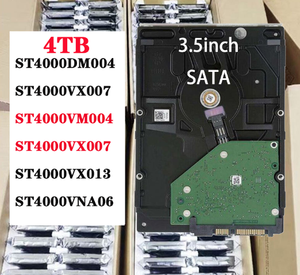 Disco Duro Interno SkyHawk ST4000VX007 de 4 TB para Vigilancia, 3.5'', 5900 RPM, 64 MB, para Sistemas NVR/DVR, Tecnología 24/7, ST4000VM004 - Product Image 1