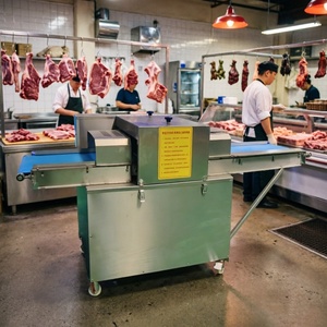 Machine de découpe horizontale entièrement automatique pour viande fraîche (mouton, porc, bœuf) destinée aux usines de transformation de viande - Product Image 2