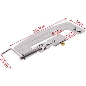 เครื่องมือผูกเบ็ดสแตนเลสแบบรวดเร็ว 10.3 ซม. อุปกรณ์ตกปลาแบบใช้มือสำหรับปลาในน้ำจืด - Product Image 1