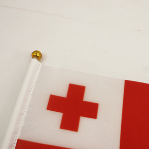 2024 Venta caliente de fábrica Tonga poste de madera bandera ondeada a mano para vacaciones generales - Product Image 6