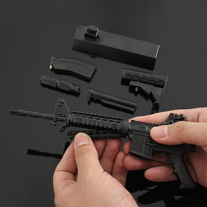 ปืนของเล่นโลหะลดราคา <span class=keywords><strong>SIG</strong></span> <span class=keywords><strong>MCX</strong></span> AR15 กระสุนอัลลอยด์ ของขวัญสำหรับเด็กผู้ชาย งานปาร์ตี้ ผู้ใหญ่ ประกอบเอง Barrett - Product Image 2