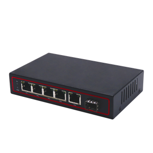 Factory Hot Selling Gigabit Network <b>Switch</b> 1 SC 5 RJ45 Optic Fiber Media Converter BIDI 20KM Fiber Ethernet <b>Switch</b> <b>Poe</b> Gigabit - Product Image 5