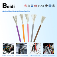 Kabel Listrik BEIDI UL3135 Tembaga Berlapis Timah 600V Tahan Panas dan Minyak, Berisolasi Karet Silikon Fleksibel, Tersedia OEM
