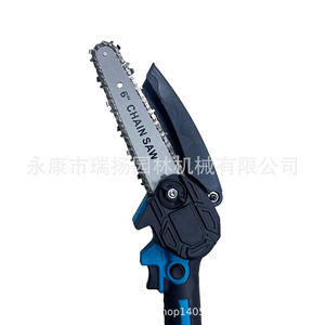 Mini Chainsaw 6in Brushless Motor Battery <b>Powered</b> Outdoor Wood Cutting <b>Tool</b> - Product Image 3