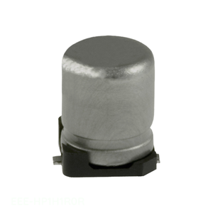 Condensador de Montaje Superficial (SMD) de Aluminio, Canal del Fabricante, 1uF, 20%, 50V, EEE-HP1H1R0R - Product Image 1