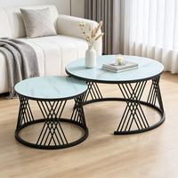 Ensemble de tables basses simples et élégantes, idéal pour la maison, les salons et à côté des canapés