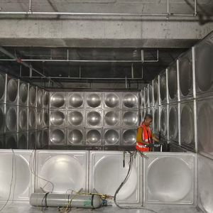 Énorme réservoir de stockage d'eau en acier inoxydable potable chaude 10000m3 100000 litres 5000 litres de stockage souterrain enterré 300m3 grand - Product Image 1