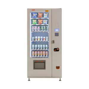 XY廉价小型冷饮迷你自动售货机5英寸食品和饮料系列自动售货机