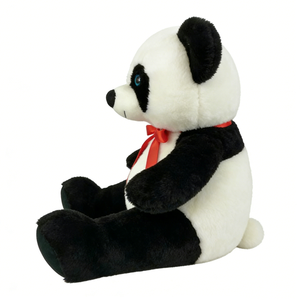 Personaliza tu peluche de panda, peluche de panda blanco y negro, peluche de panda sentado, peluche de panda suave para abrazar - Product Image 2