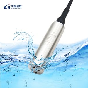 टाइटेनियम मिश्र धातु जल दबाव स्तर गहराई मापने वाले उपकरण दबाव ट्रांसमीटर समुद्री जल स्तर जांच सेंसर - Product Image 3