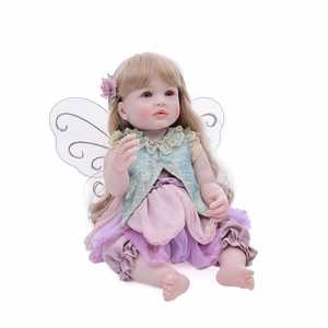 Muñeca <span class=keywords><strong>Reborn</strong></span> <span class=keywords><strong>de</strong></span> Silicona Suave <span class=keywords><strong>de</strong></span> Cuerpo Completo con Alas <span class=keywords><strong>de</strong></span> Mariposa, 55cm, Betty, Muñeca Recién Nacida, Juguete <span class=keywords><strong>de</strong></span> Baño para Niños, Regalo <span class=keywords><strong>de</strong></span> Cumpleaños para Niñas - Product Image 5