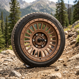 Velg Alloy Offroad Forged Model Beadlock Perunggu 17x8.5 6x139.7 ET0 untuk Isuzu D-Max Chevrolet Colorado - Product Image 3