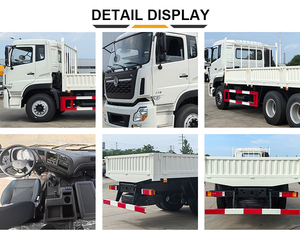 ขายส่งรถบรรทุกขนาดกลางแบบพื้นเรียบ DONGFENG รถบรรทุกขนส่งสินค้าขนาดเล็ก ขับเคลื่อน 6x4 ใช้เชื้อเพลิงดีเซล พวงมาลัยซ้าย - Product Image 5