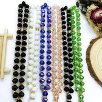 Bracelet de prière ethnique en cristal 10 mm, 33 perles, pour comptage manuel, vente en gros transfrontalière