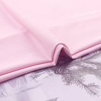 Tela Jacquard de Punto con Burbujas de Poliéster y Spandex, 170GSM, Elástica en 4 Direcciones, Transpirable, Ligera, para Ropa Deportiva y Yoga para Chicas