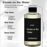 Diffuseur d'air froid électrique 500 ml pour huiles essentielles, parfum longue durée, collection hôtelière, senteur fumée et eau